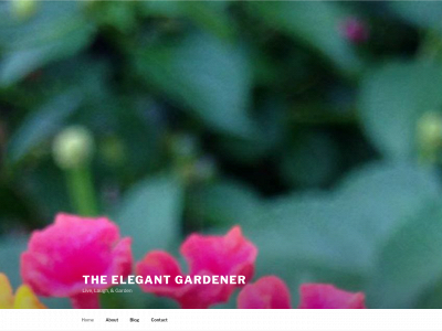 theelegantgardener.com snapshot