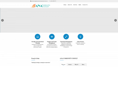 anacommunityconsult.com.au snapshot