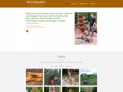 woodartz.co.uk snapshot