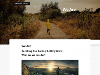 lettingrow.org snapshot