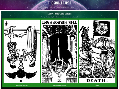 thesingletarot.com snapshot