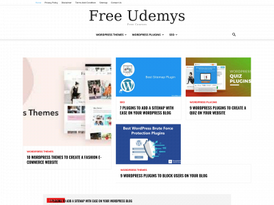 freeudemys.com snapshot