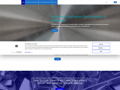 pxautomationsystems.com snapshot