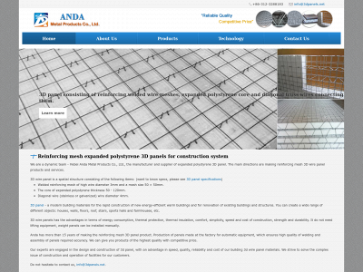 3dpanels.net snapshot