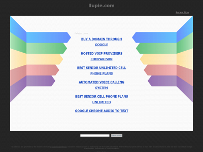 llupie.com snapshot