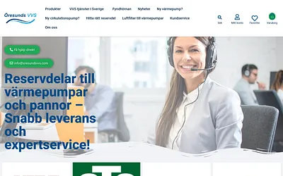 oresundsvvs.se snapshot