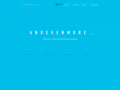 andevenmore.be snapshot