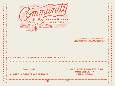 communitybeergarden.com snapshot