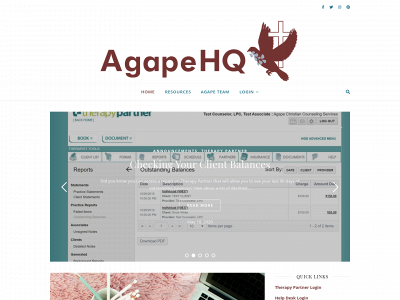 agapehq.org snapshot