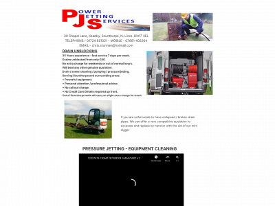 powerjetting.org snapshot