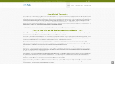 allodynic.com snapshot
