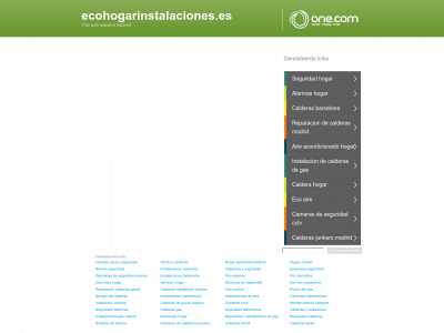 ecohogarinstalaciones.es snapshot