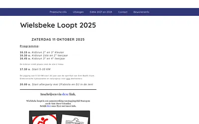 wielsbekeloopt.be snapshot