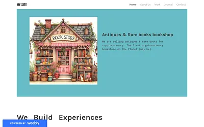 antiquesbookshop.weebly.com snapshot