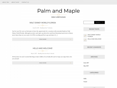palmandmaple.com snapshot