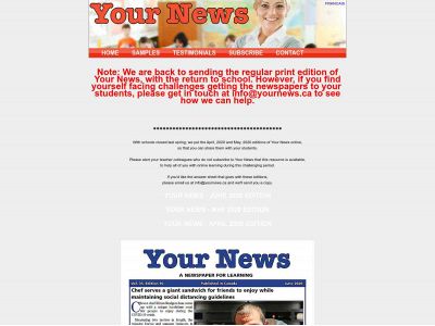 yournews.ca snapshot