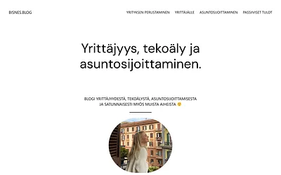 bisnes.blog snapshot