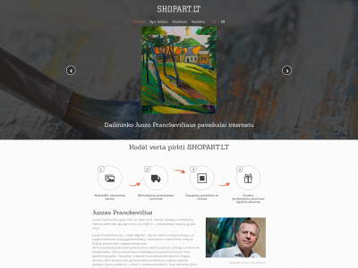 shopart.lt snapshot