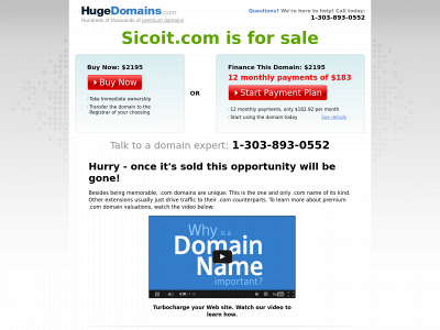 sicoit.com snapshot