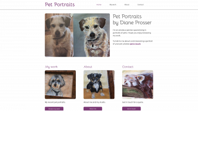 pet-portraits.studio snapshot