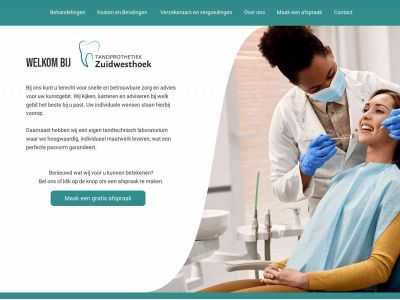 tandprothetiekzuidwesthoek.nl snapshot