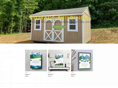 cowetastoragebuildings.com snapshot
