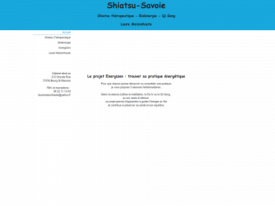 shiatsu-savoie.com snapshot