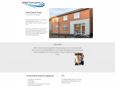 klinik-vestergaard.dk snapshot