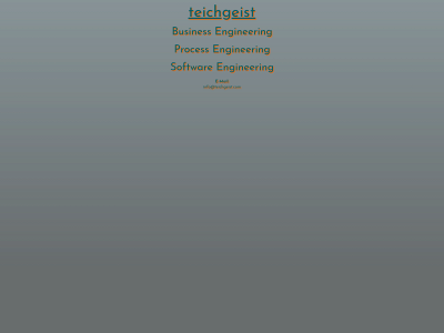 teichgeist.com snapshot