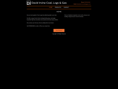 davidirvinecoallogsgas.co.uk snapshot