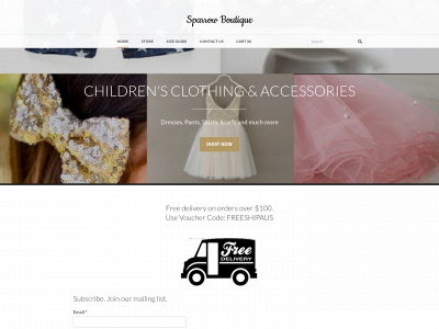 sparrowboutique.weebly.com snapshot