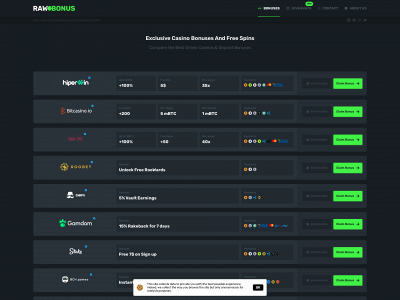 rawbonus.com snapshot