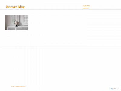 korner.blog snapshot