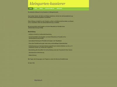kleingarten-kassierer.de snapshot