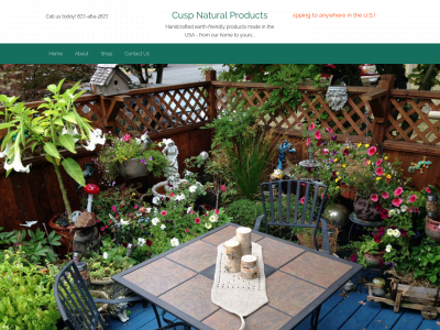 cuspnaturalproducts.com snapshot