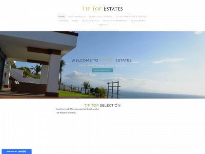 tiptopestates.weebly.com snapshot