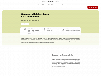 carniceriasantacruzdelmar.es snapshot