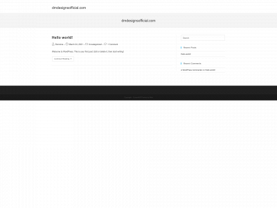 dmdesignsofficial.com snapshot