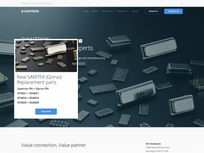 sawtron.com snapshot