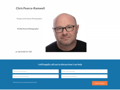 chrispearceramwell.co.uk snapshot