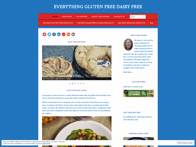 everythingglutenfreedairyfree.com snapshot