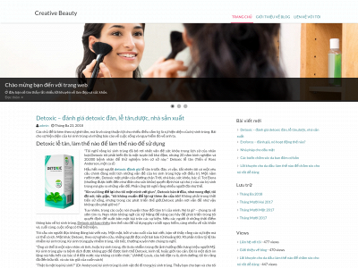 creativebeauty.info snapshot