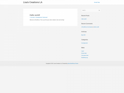 lisascreationsla.com snapshot