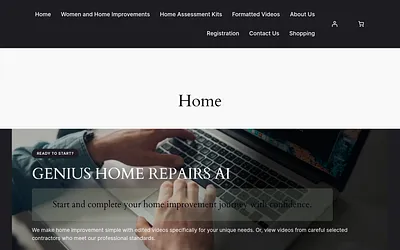 geniushomerepairai.com snapshot