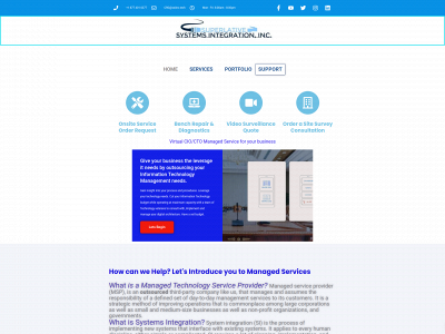 ssiinc.tech snapshot