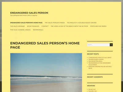 endangeredsalespeople.com snapshot