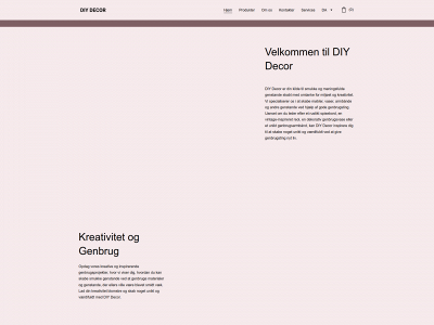 diydecor.dk snapshot