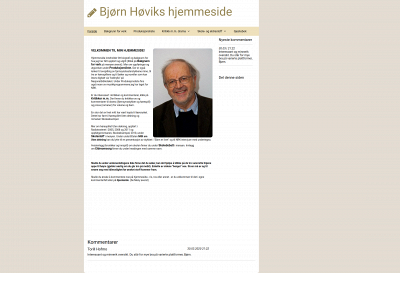 bjornhovik.com snapshot