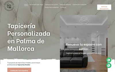www.tapiceriasperalesmallorca.es snapshot