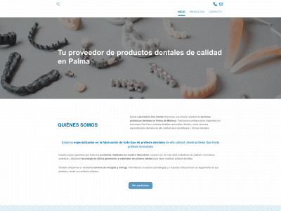 www.laboratoriounodental.es snapshot